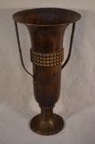 Brass Handled Vase Made In India