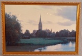 Framed Photo Of Church/castle