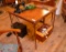 Collapsable Wood Top Sewing Table Fits Featherweight