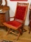 Ladies Upholstered Rocking Chair