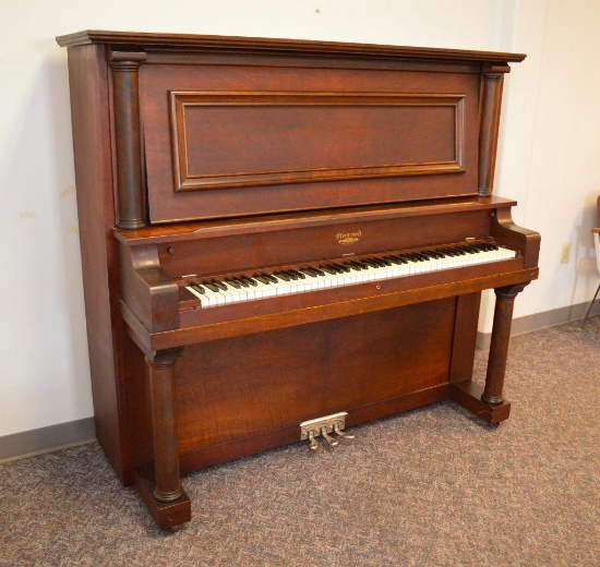 Howard Cabinet Grand Upright Piano W/ Walnut Case