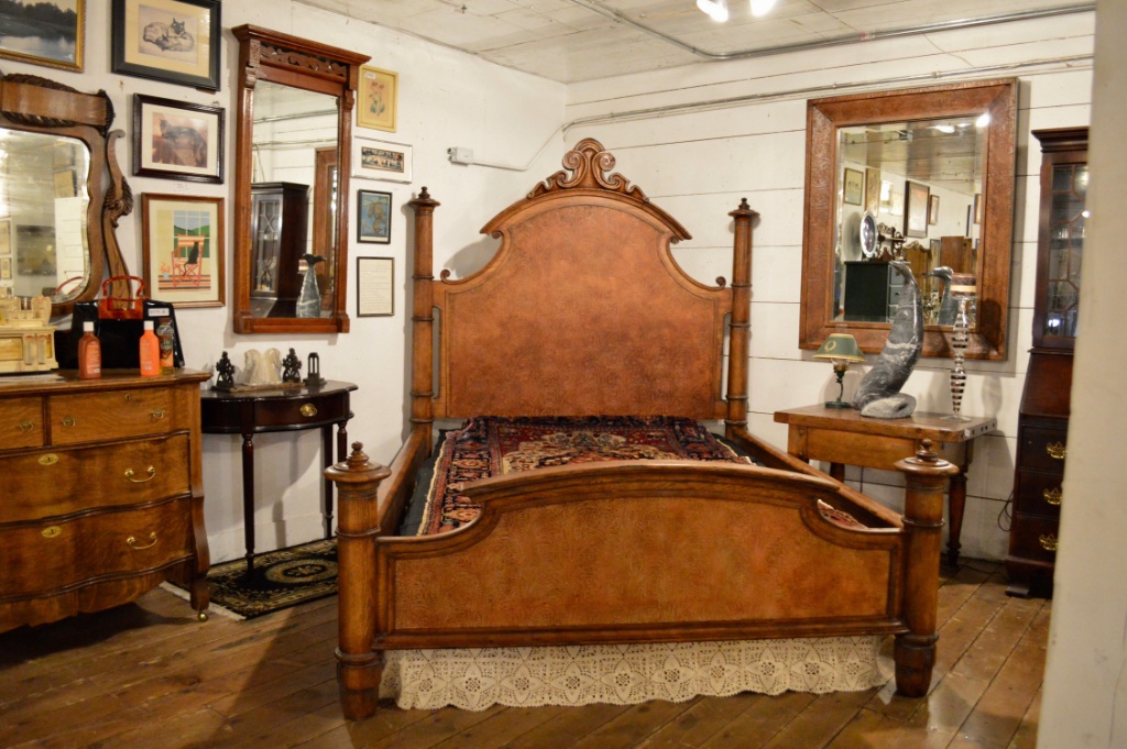 ralph lauren leather bed
