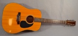 Takamine & Co. 12-string Acoustic Guitar Model F-385 W/ Case