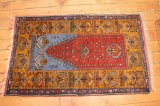 1920's Turkish Hand Made Prayer Rug, 3' X 5', See Photos For Detail And Condition