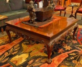 Drexel Heritage Heirloom Quarter Sawn Chippendale Style Coffee Table