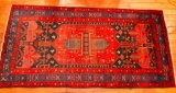 Hamedan Irani Wool Area Rug 9'6