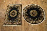 (2)hand Knotted Rugs