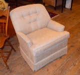 Hickory Springs Manufacturing Beige Upholstered Armchair