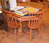 8-person Felt Topped Octagonal Collapsable Gaming Table