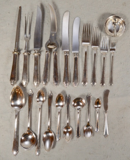 Towle "Dorothy Manners" 1919 Sterling Flatware Service