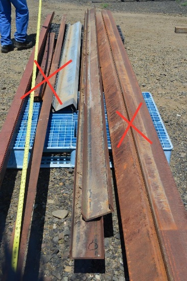 (2)20' Pieces of 2"x6" Channel Iron