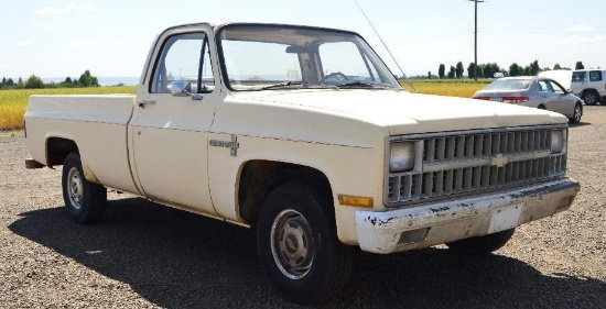 1981 Chevrolet C10 Custom Deluxe Pickup