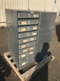 (2)10-Drawer Index Cabinets