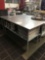 Stainless Steel Top Bullnose Prep Table