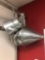 (3) China Cap Strainers & Small Double Boiler Pot