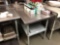 Stainless Steel Top Bullnose Prep Table