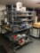Portable Chrome Wire Shelving Unit