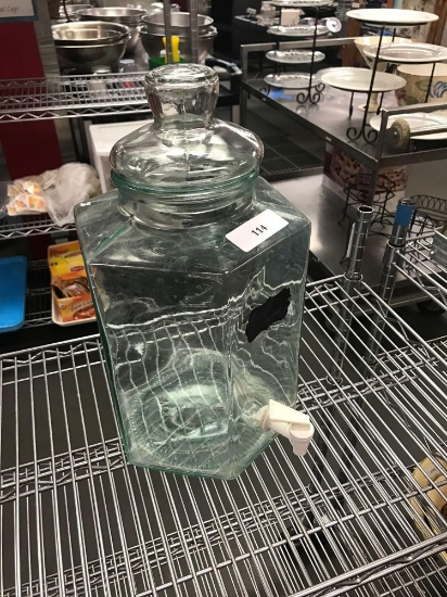 Glass Beverage Dispenser