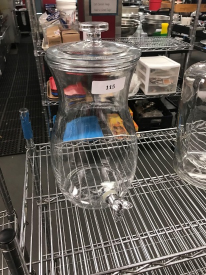 Glass Beverage Dispenser