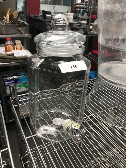 Glass Beverage Dispenser