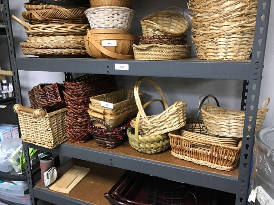 (27)Baskets &(2)Serving Trays