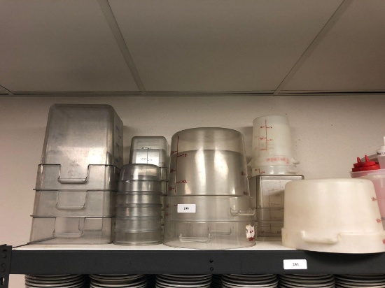 Assortment Of Cambro Containers