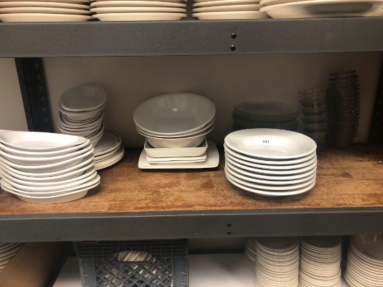 Shelf Of Assorted Dishes