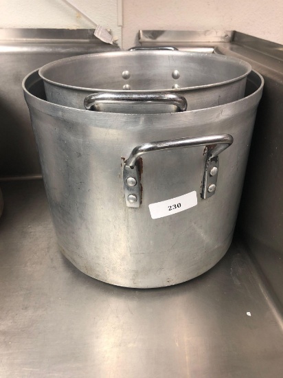 (2) Pots