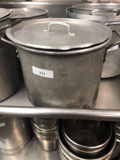 (2)Pots w/ Lids