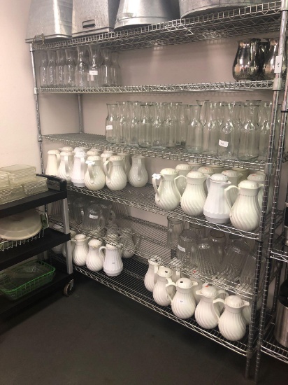 Chrome Wire Shelving Unit