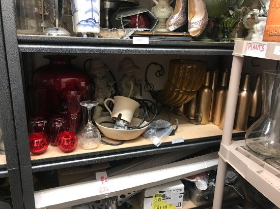 Figaro fountain assorted vases and candleholders