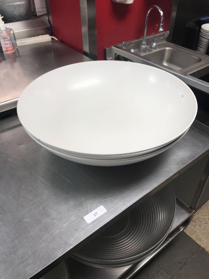(2)24" Plastic Bowls