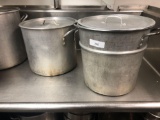 (2) Lidded Pots