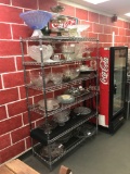 Chrome Wire Shelving Unit