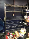Chrome Wire Shelving Unit