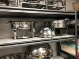 (2)Stainless Steel Chafers w/ Lids