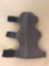 (127) Martin Archery Brown Leather Arm Guards