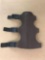 (171) Martin Archery Brown Leather Arm Guard w/ Snap