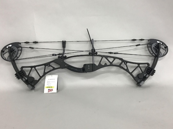 2016 Phenix Series Hellfire35 Black Smoke Compound Bow By Martin Archery, 60#@28"