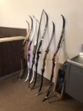 (9) Assorted Take Down Recurve Bows