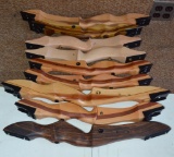 (9) Assorted Martin Take-down Risers