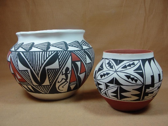 (2) Southwest Items - Decorated Pots