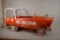 Vintage Murray Childrens Ride In Pedal Fire Truck Eng. Co. 1