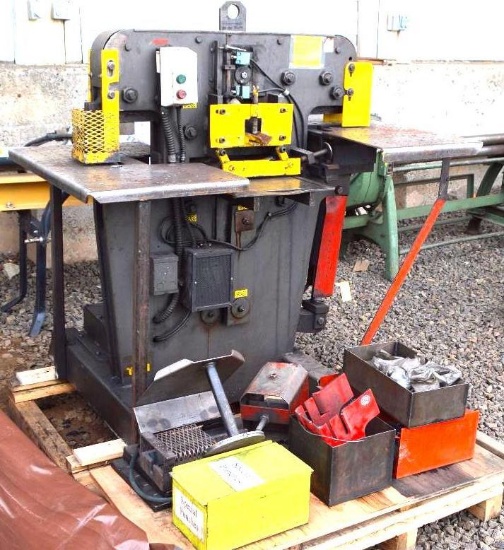 Edwards 55 Ton Iron Worker w/ Tooling