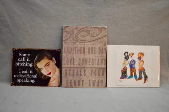 3-pc Decorative Art
