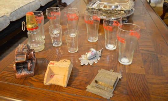 Box of assorted Glassware
