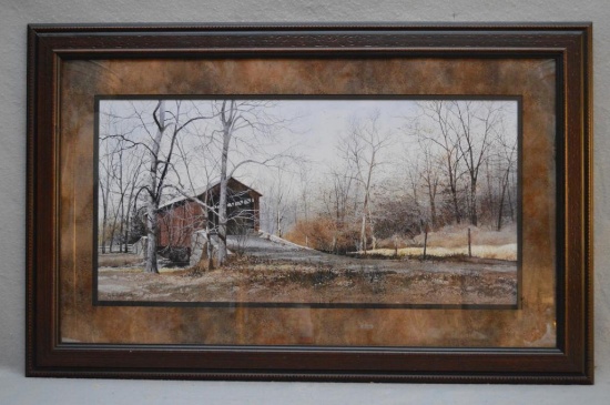 Ray Hendershot "Kissin'Bridge" Framed Print