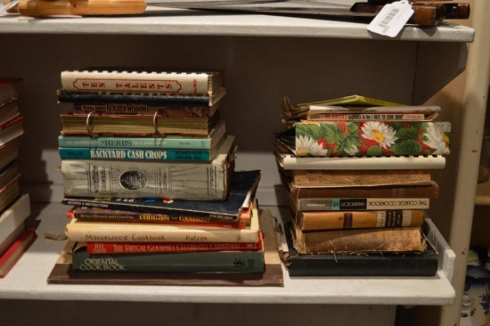 Assortment Of Vintage Cookbooks
