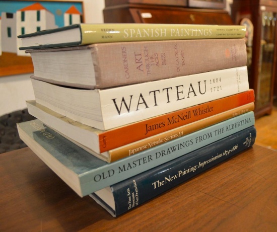 (8) Assorted Art Books