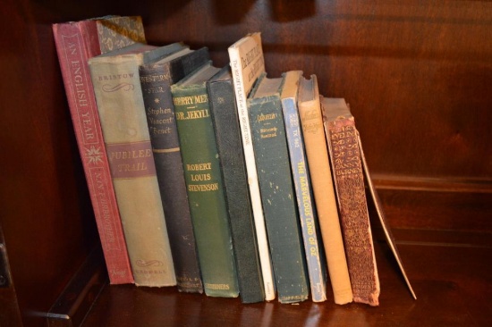(10) Assorted Vintage Books